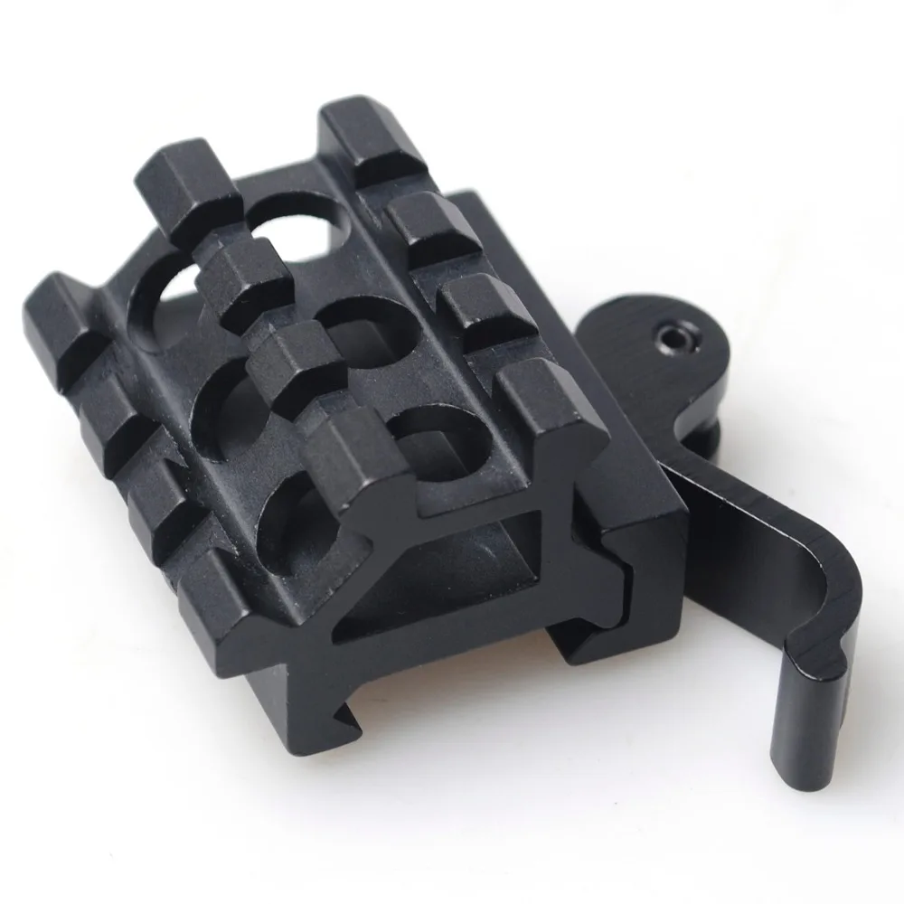 CVLIFE K03 Tactical Dual Rail 90 and 45 degree Picatinny Riser Mount