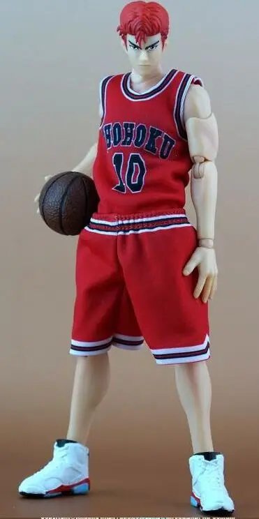 Большие игрушки Dasin Hanamichi Sakuragi Mitsui Hisashi Rukawa Kaede Miyagi Ryota ПВХ фигурка SLAM DUNK GT игрушка Fujima Kenji - Цвет: picture color