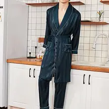 Новинка, мужской весенний халат, халат Yukata, мужское кимоно из вискозы, банное платье, ночная рубашка, одежда для сна, Пижама, Mujer, L-XXL