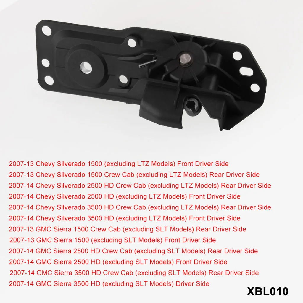 1 Set Car Door Handle Repair Part Kit For 2007-2013 Chevrolet 20833606 80374 Car Door Handle Accessory 