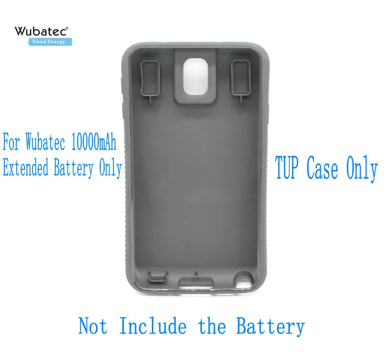 Чехол Wubatec 1x Note 3 с расширенной батареей(10000 мАч) из ТПУ для samsung Galaxy Note3 N9000 N9002 N9005 N900A N900V N900P(без аккумулятора