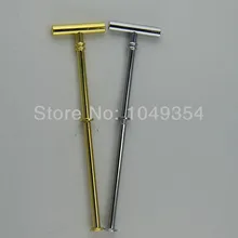 2 Яруса Торт Стенд T стиль цвет серебристый, золотой смешивания и матч свадьба, досуг чайхана день снэк-машина Поддержка стержень