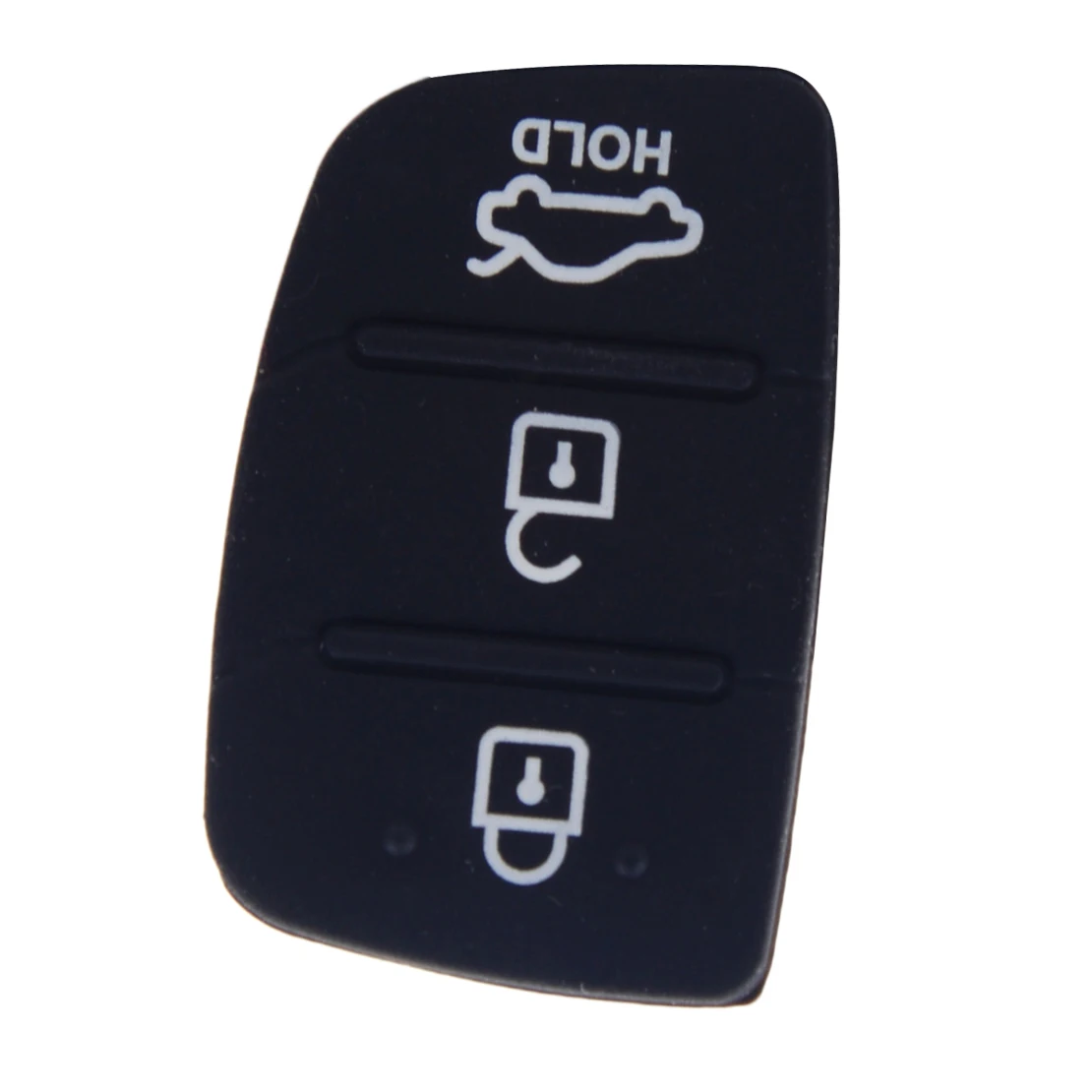 DWCX 3 кнопки силиконовые Кнопка пульта Pad Protector Shell Fob подходит для hyundai Tucson Santa Fe Creta Elantra I20