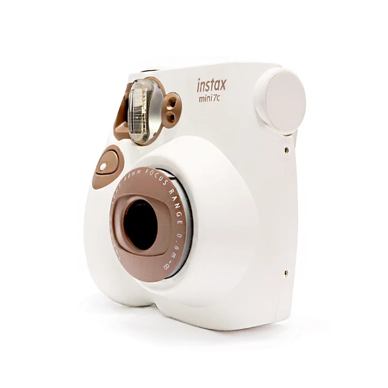 Подлинный Fuji Fujifilm Instax Mini 7S камера Мгновенной Печати Фильм моментальная Съемка фото розовый синий камера