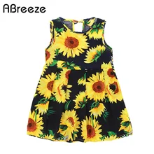Новинка года; платья для девочек; От 2 до 13 лет; Летние Детские платья для девочек; Хлопковые Платья с цветочным рисунком для девочек; Повседневные детские пляжные платья без рукавов