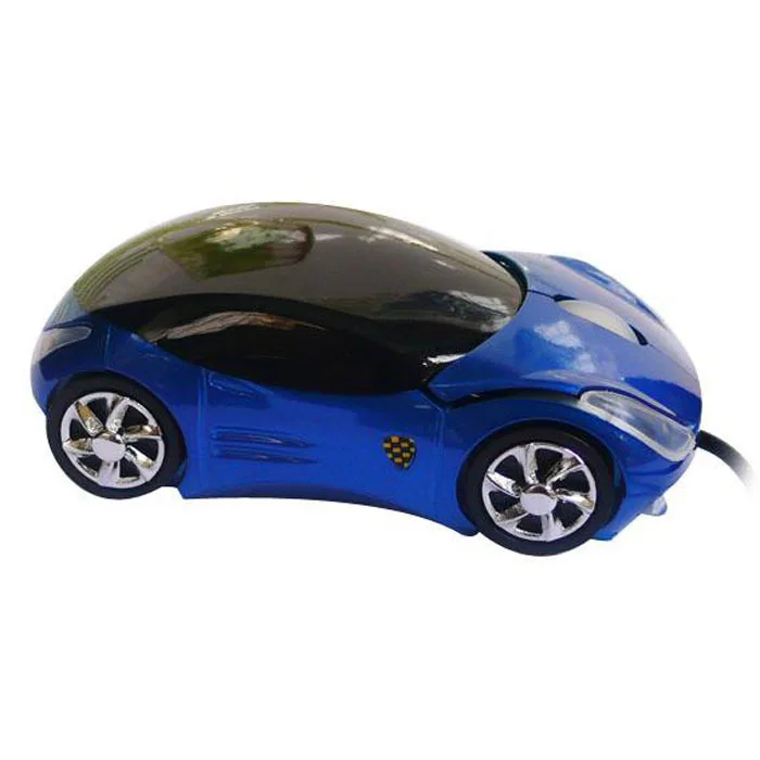 Модная Проводная компьютерная USB мышь в виде автомобиля 3D форма оптическая