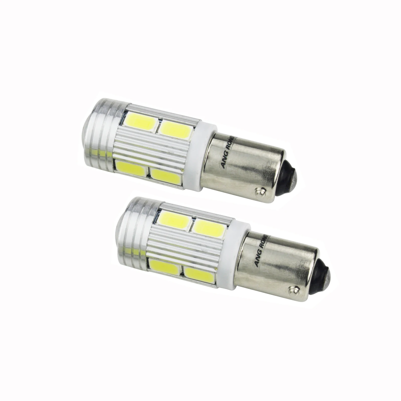 ANGRONG 2x BAX9s H6W 10SMD светодиодный лампы индикатора парковки задним ходом бортовой
