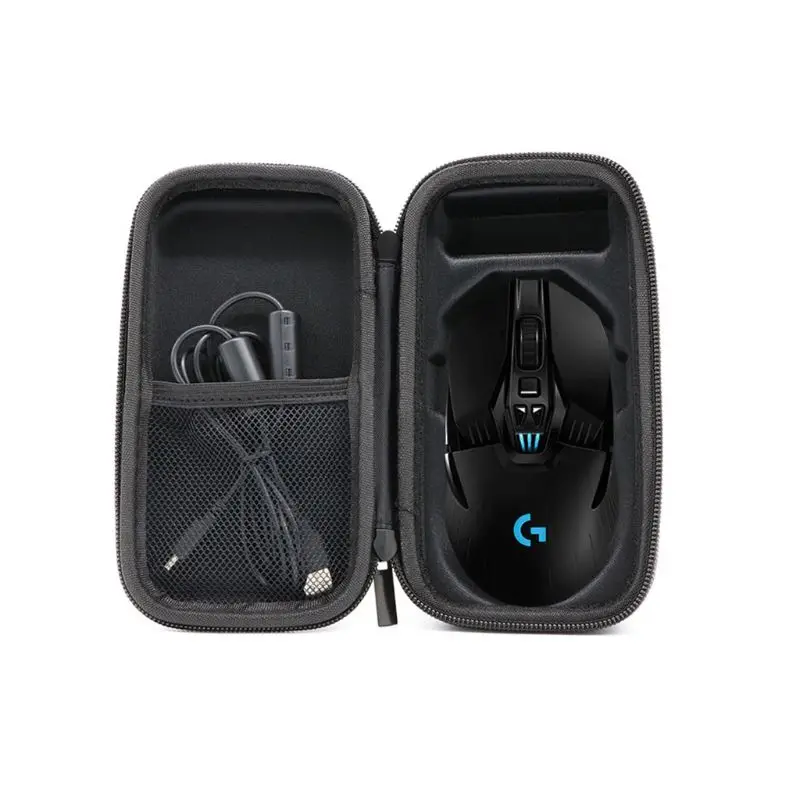 

Storage Bag Carrying Box Wireless Mouse Case Organizer Cover Pouch Hard Shell Waterproof Shockproof Travel for Logitech G903 G90
