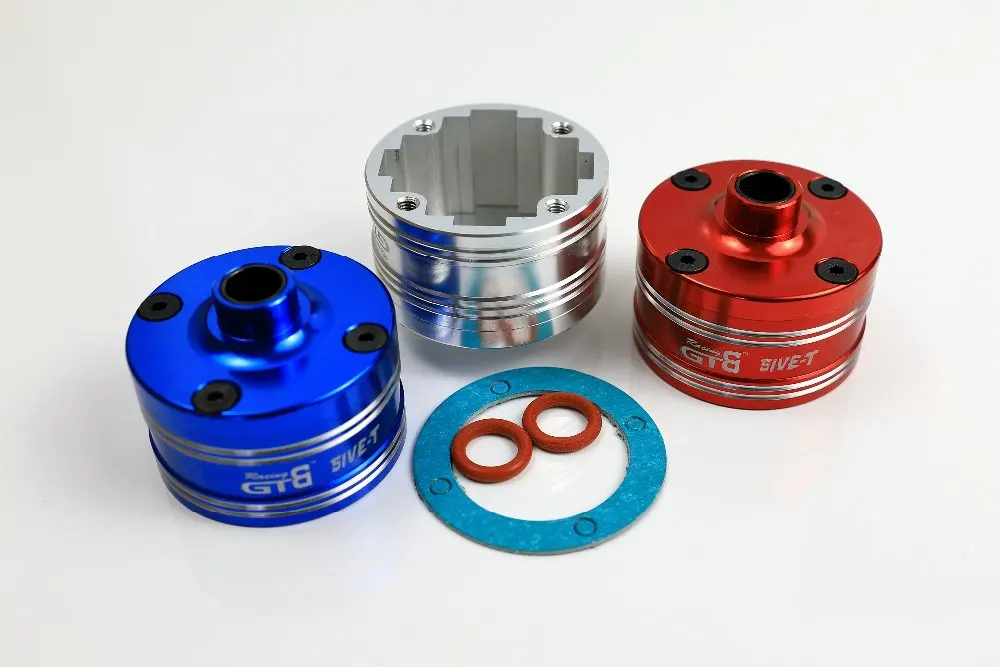 GTB гоночный CNC обработанный сплав dfferential корпус для losi 5ive t kmx2 rovan lt|losi 5ive-t|losi 5ivelosi