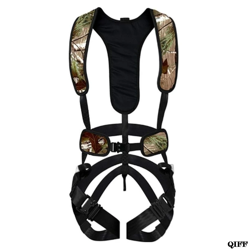 

Drop Ship Bowhunter Treestand Safety Harness Climbing High Working Camping Adventure Polyester Camouflage Safety Belt May30