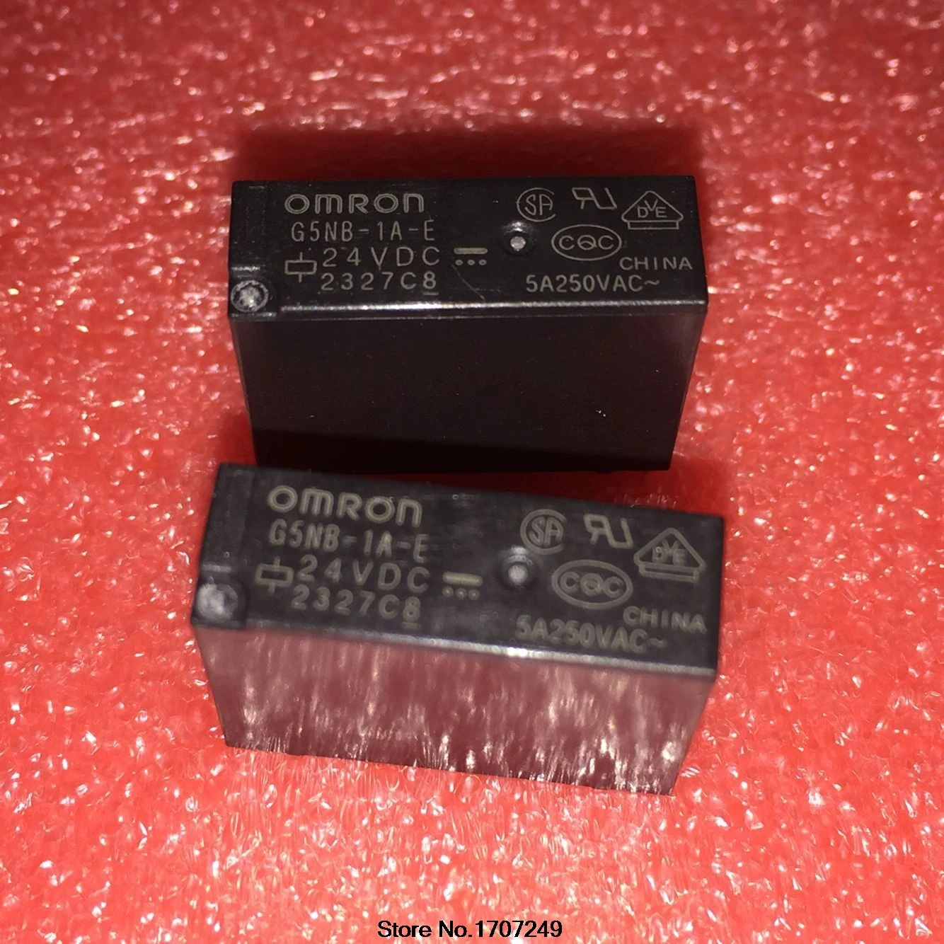 50 шт в наборе, Omron Реле G5NB-1A-E-24VDC G5NB-1A-E-DC24V G5NB-1A-E-24V G5NB-1A-E 24VDC 5A 4Pin