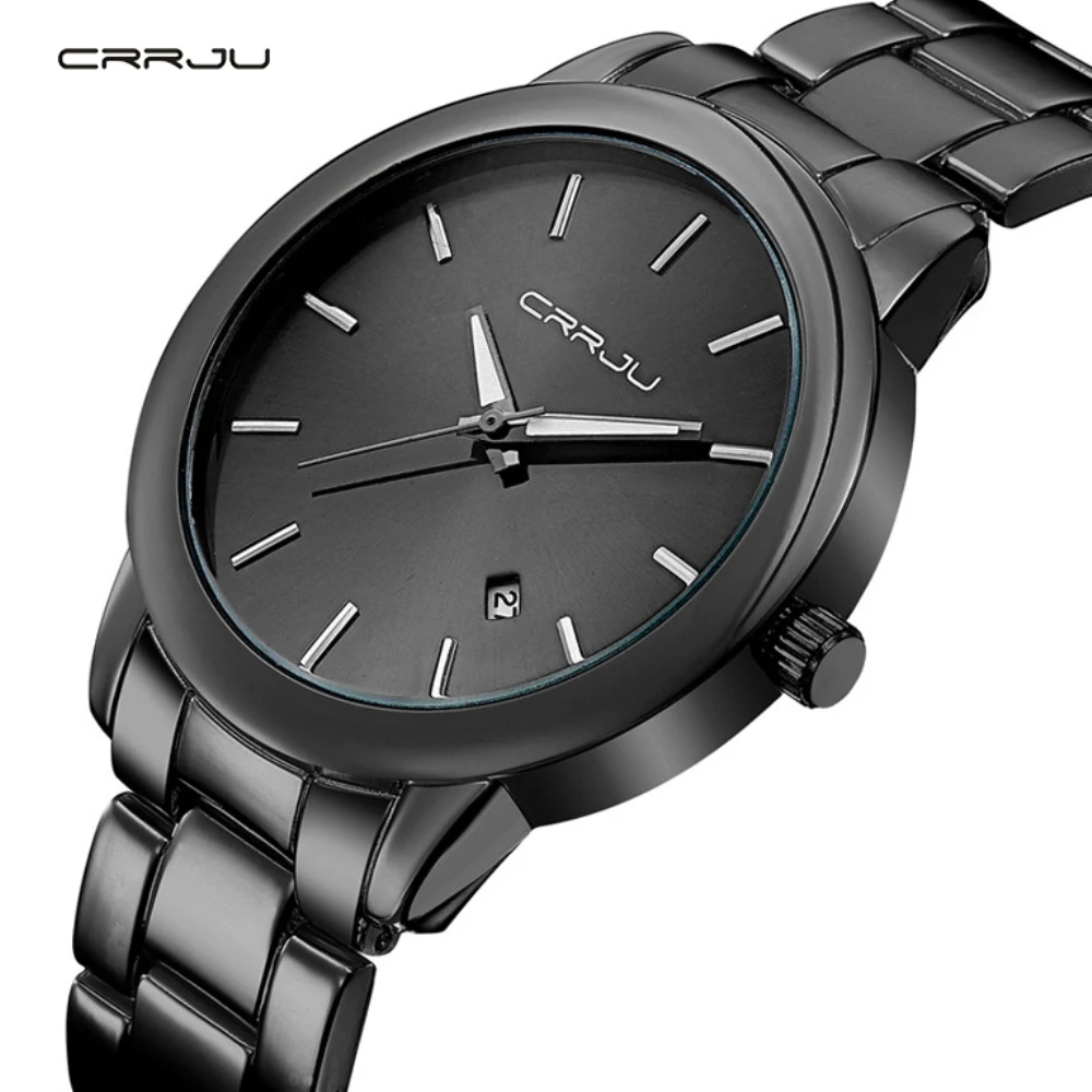 Prix pour 2016 Nouveautés de Haute Qualité Robe Montre CRRJU Marque De Luxe En Acier Inoxydable Montres De Mode Poignet Cadeau Montre Hommes Montres Prix pour 2016 Nouveautés de Haute Qualité Robe Montre CRRJU Marque De Luxe En Acier Inoxydable Montres De Mode Poignet Cadeau Montre Hommes Montres