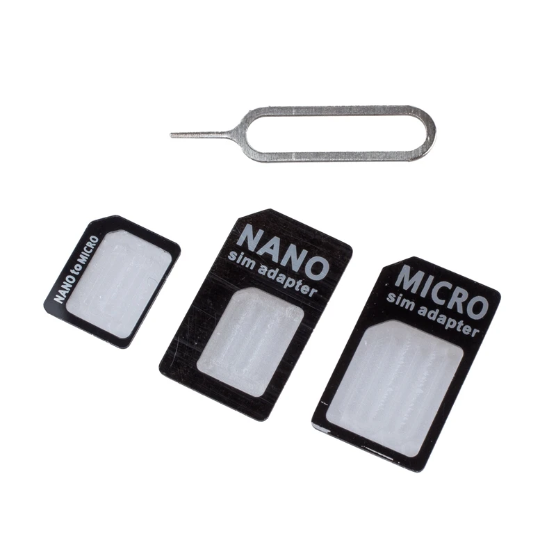 Для iPhone 5 Nano sim-карта адаптер Черный#8