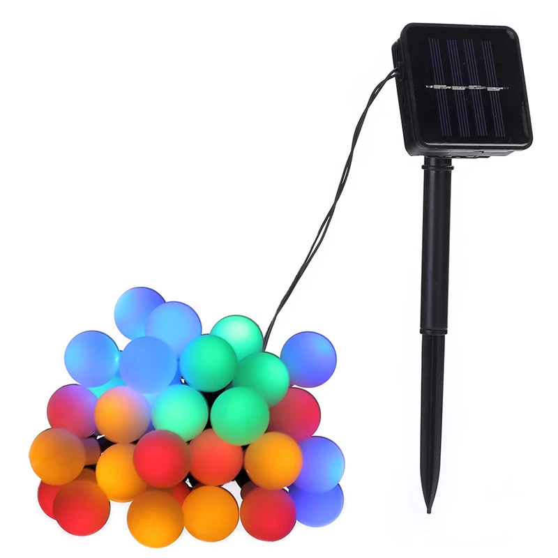 

30 LED Solar Globe Ball String Lights Solar Power Patio Lights Christmas Light Lighting for Wedding Home Garden Lawn Party Decor