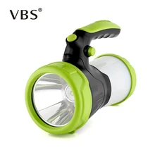 Светодиодный портативный прожектор фонарь прожектор USB Перезаряжаемый ручной фонарь высокой мощности 4 режима фонарик лампа для наружного кемпинга