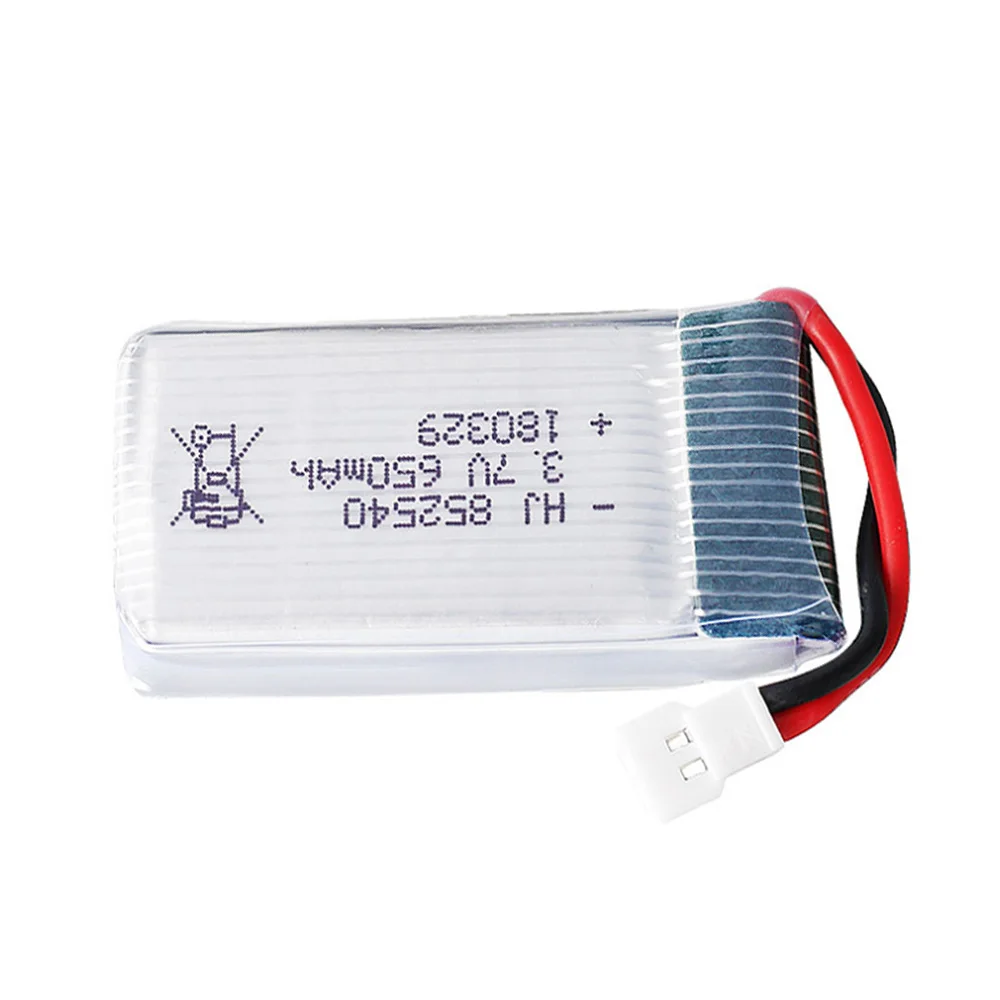 Литий полимерный аккумулятор 3 7 в 650 мАч 30C для Syma X5C 1 X5 X5SC X5SW X6SW H9D H5C LiDiRC L15FW