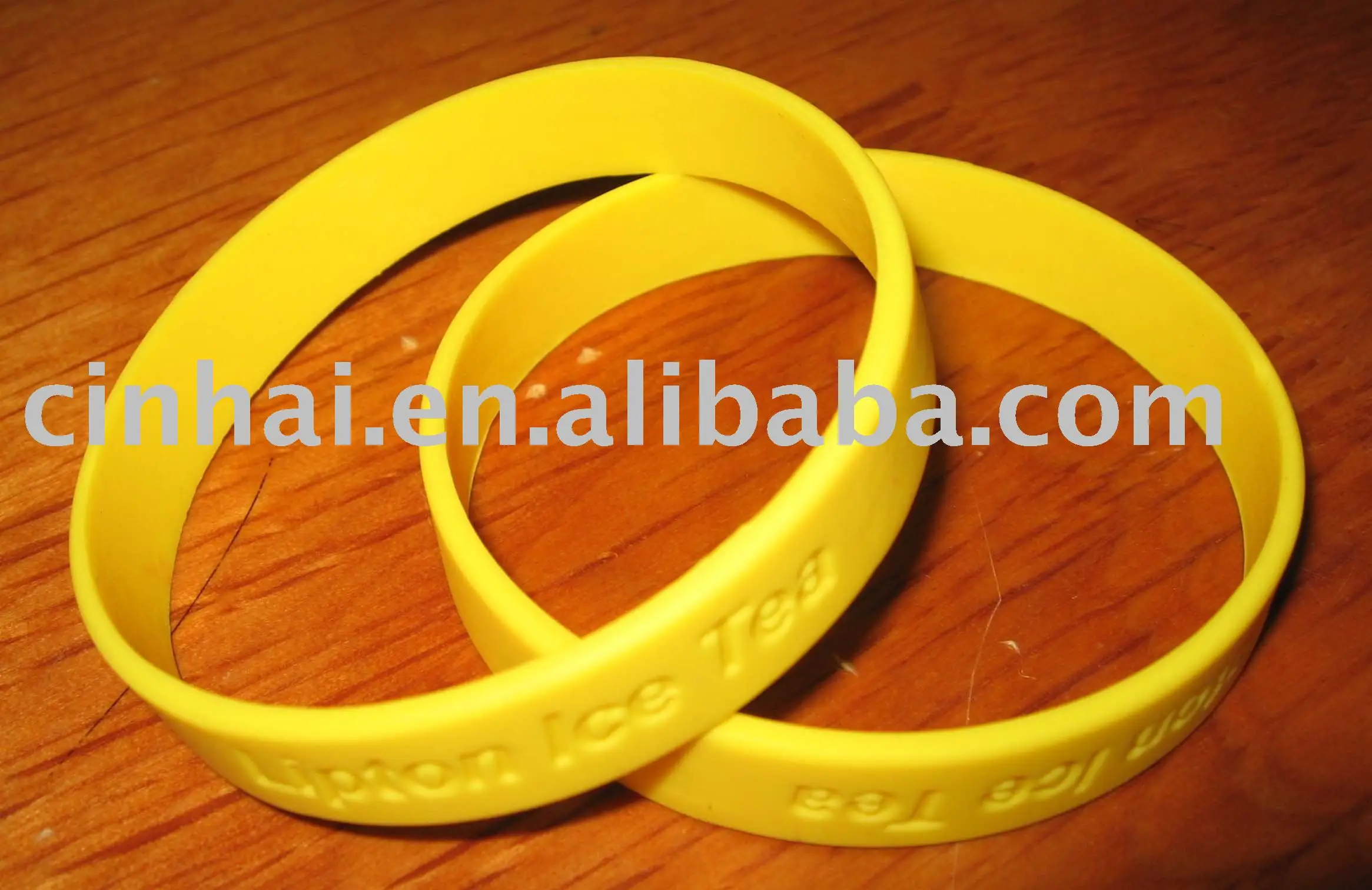 Silicon Hand Band with customized debossed logo and Cheap pricesilicon
