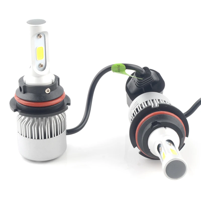 9004 led Bulb COB Car LED Headlight Bulb Led Auto Lamp 72W 8000LM 6500K
