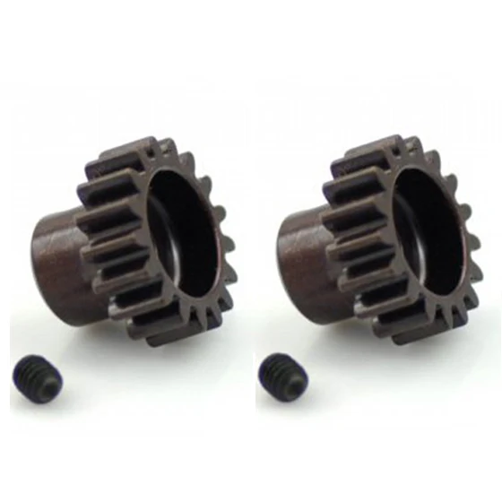 

2x alloy steel 17T Mod1 Pinion Gear  5mm Bore Mod 1.0