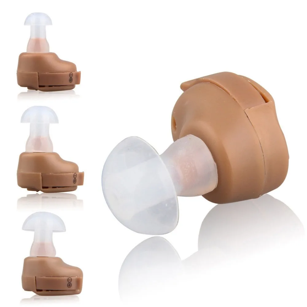 Axon In The Ear Hearing Aid Best Small Invisible Sound Amplifier Adjustable Tone Mini
