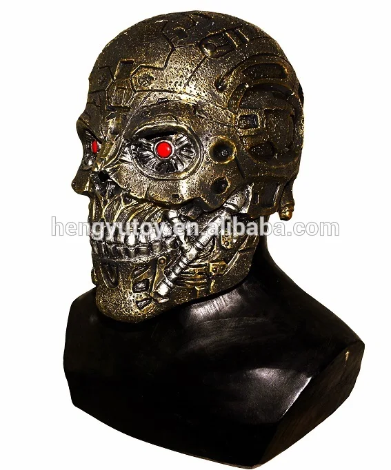 

High Quality Devil Horror Terminator Mask Newest Robot Scary Mask For Adults