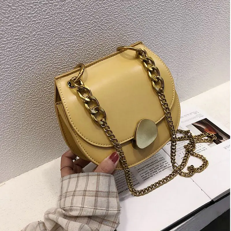 fashion leather crossbody bag for ladies women messenger bags small shoulder bag female purse Chain small flap bags A41-55