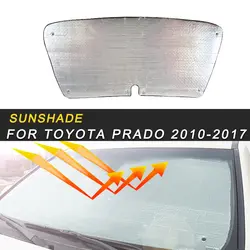 Для Toyota Prado 2018 автомобильный солнцезащитный козырек УФ-защита занавес Солнцезащитная сетка на окно солнцезащитный козырек