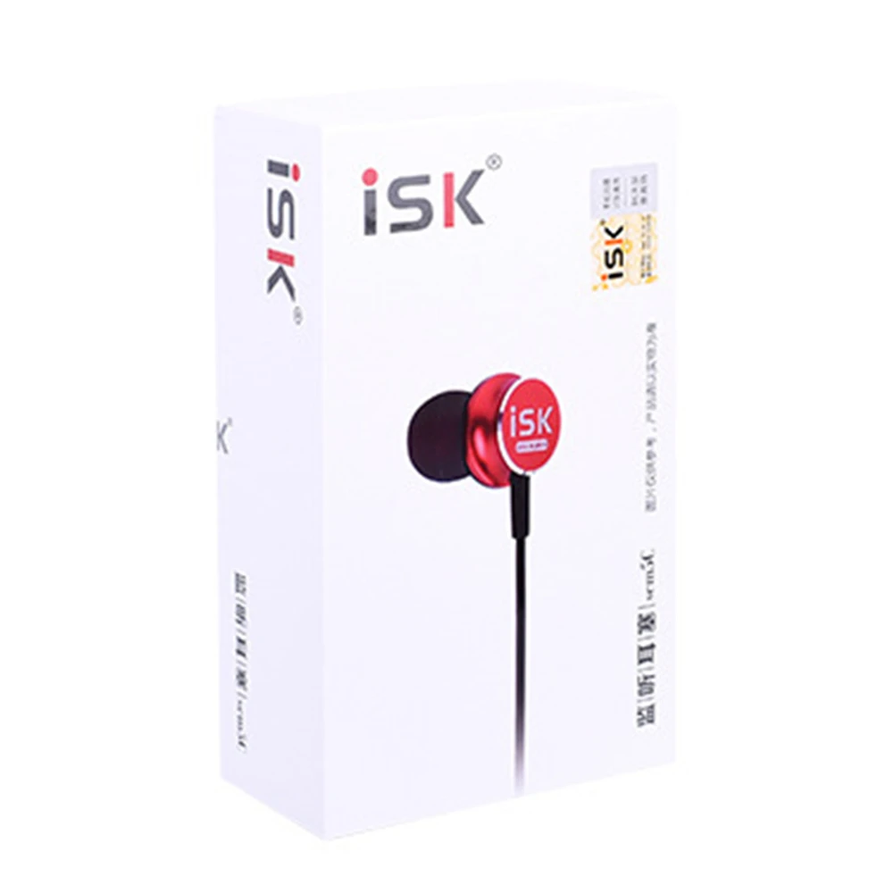 ISK SEM5C Профессиональный DJ мониторинг в ухо наушники HiFi музыка вкладыши запись Студия Наушники