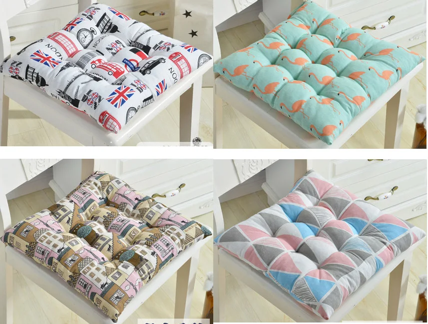 2 قطعة/الوحدة المنزل مكتب ديكور ساحة القطن وسادة مقعد كرسي مكتب الخلفي وسائد للمقعد أريكة وسادة وسادات المقعد 40x40 سنتيمتر B433