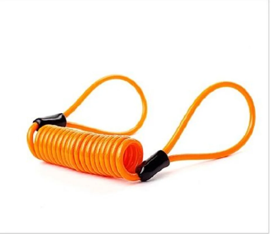 

Robesbon 5 Colors 1.2M Anti Theft super tensile Bicycle Lock Rope Helmet Wire Scooter Disc Spring Wire Lock