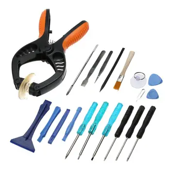 

Protable 20 in 1 Cell Phone Maintenance Screen Clamps Multi-function Phone Hand Repairing Tool Set Screwdriver