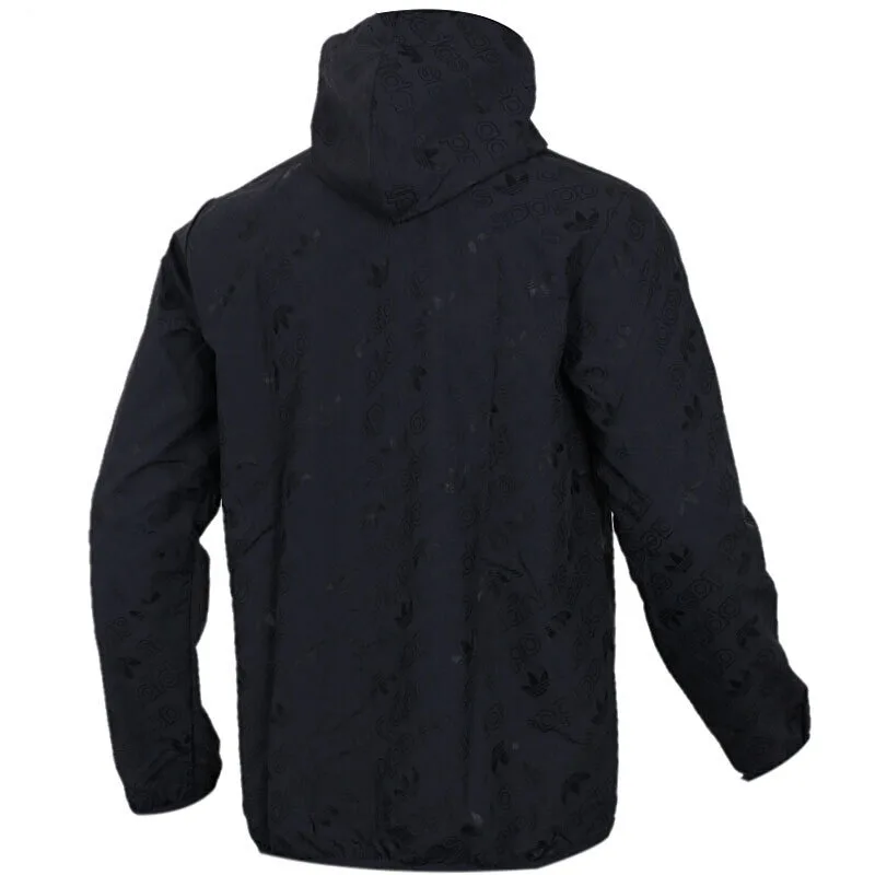 Мужская спортивная куртка с капюшоном Adidas Originals AOP Windbre оригинал|Беговые куртки| |