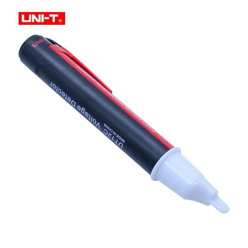 

UNI-T UT12C Voltage Pen Tester Non-contact AC Voltage Detectors 90V-1000V 50/60Hz Auto Power Off Beeper Vibrating Indicator