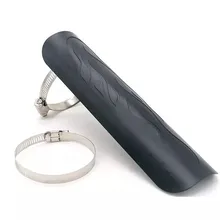 Универсальный глушитель выхлопной трубы тепловой щит крышка пятки защита мотоцикла тепловой щит для Kawasaki для YAMAHA для Harley 400