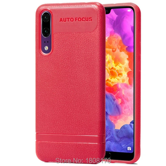 Мягкий чехол из ТПУ C Ku Litchi для Huawei P20 Pro Y6 2018 P Smart Mate10 Lite Redmi NOTE 5A 5 Plus противоударный