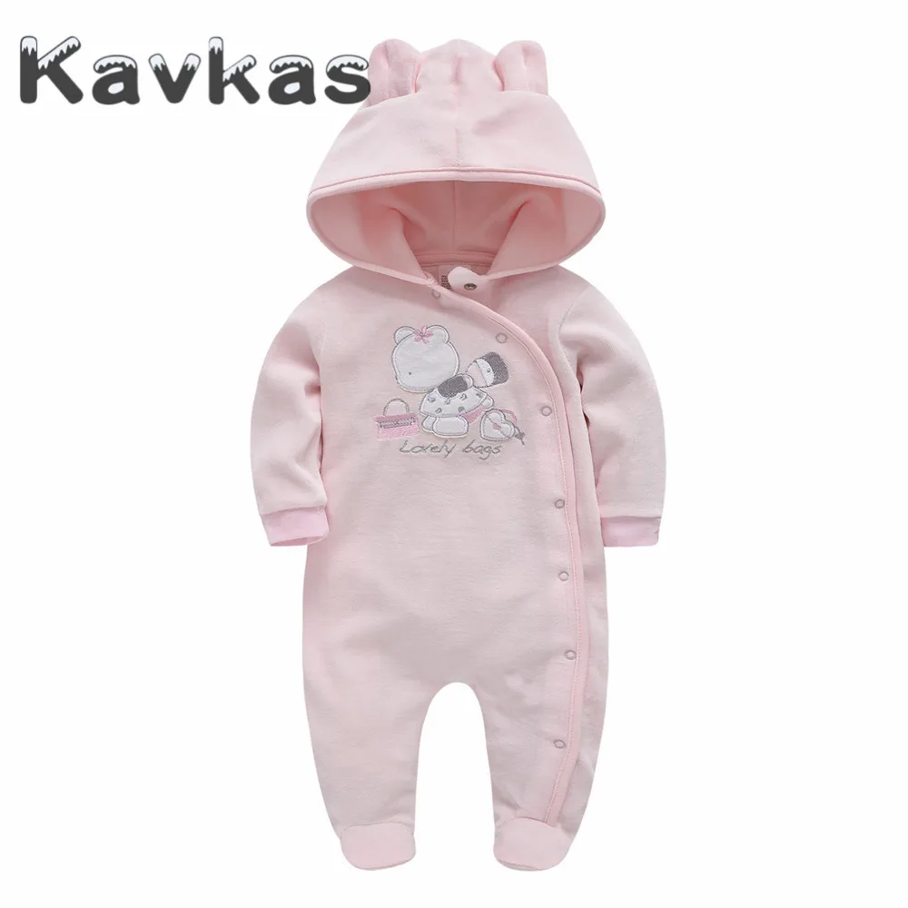 Kavkas/ г.; детские комбинезоны; roupa de bebes; Одежда для новорожденных с длинными рукавами с героями мультфильмов; зимний комбинезон для маленьких мальчиков