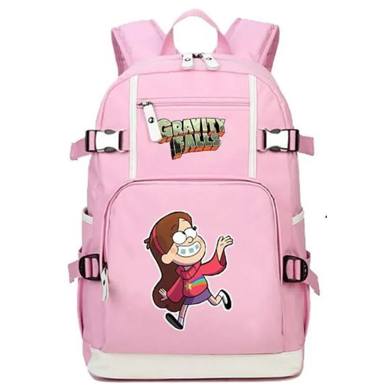 

Gravity Falls Mabel Pines Pink Backpack Knapsack Rackpack Travel School Bag Cute