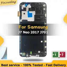 TFT lcd для samsung Galaxy J7 NXT Core J701F J701M J701F/DS J701 J701H ЖК-дисплей с сенсорным экраном дигитайзер сборка Замена