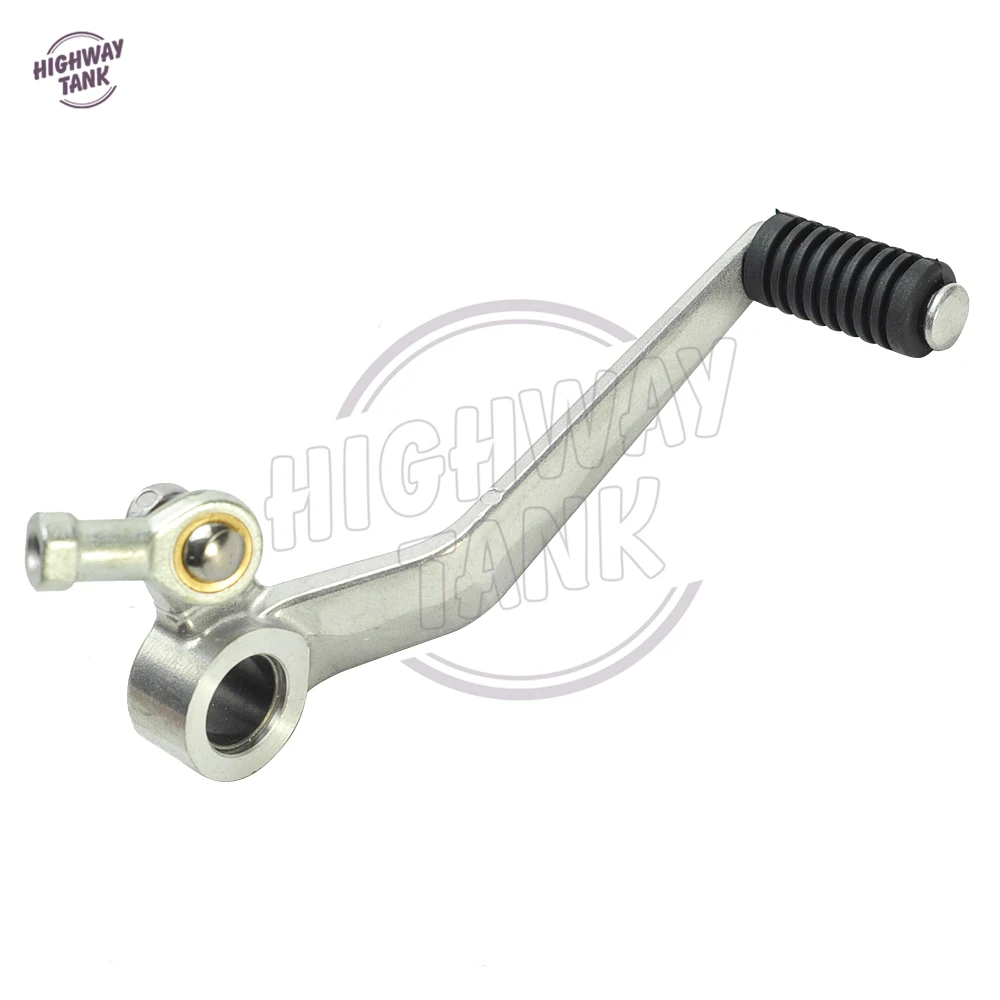 Silber Motorrad Getriebe Shift Pedal Hebel Shifter Pedal Kit fall für