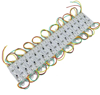 

20PCS/Lot Waterproof 5050 SMD 3Leds Led Module WS2812B DC12V Muticolor Chasing Dream led Module For Blacklighting