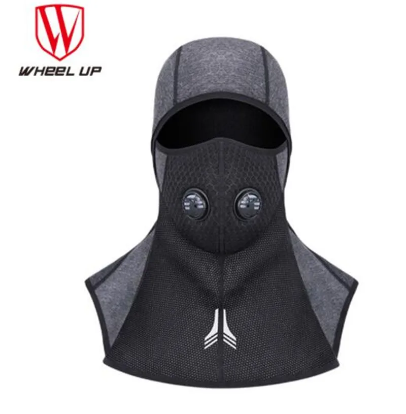 

WHEEL UP Winter Cycling Face Mask Guard Scarf Warm Cap Thermal Fleece Full Face Mask Outdoor Neck Protecting Mask Scarf