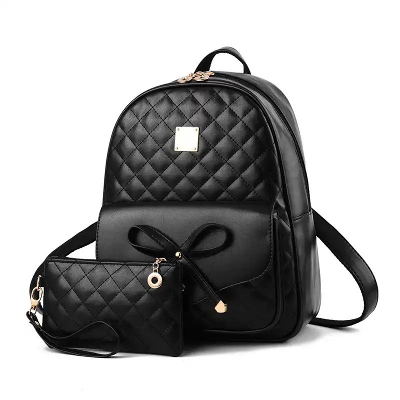 mochila pequeña negra mujer