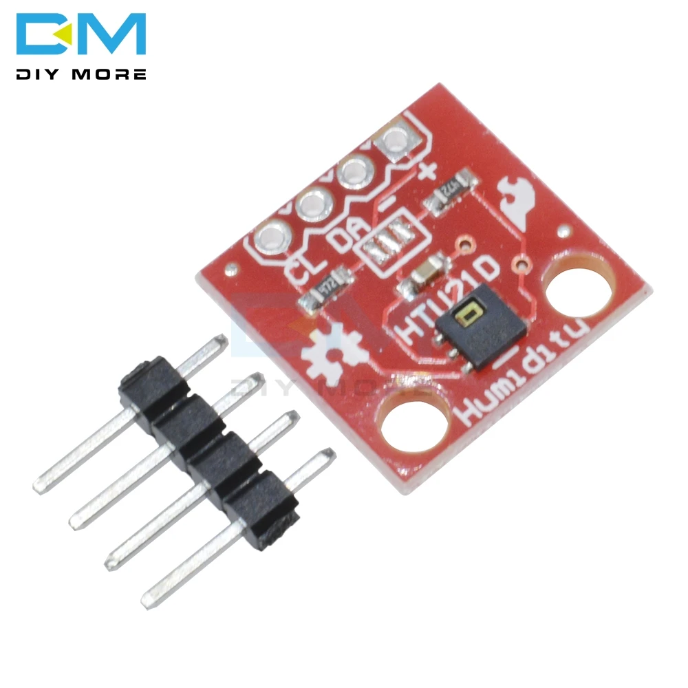 

HTU21D Digital Temperature and Humidity Sensor Module Board Temperature Sensor Breakout Highly Accurate With Pins