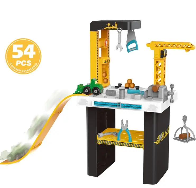 54 шт. игральные серии simuagal ролевые игры строительство платформа ремонт инструмент для мальчиков детские игрушки подарок на день рождения праздник - Цвет: no retail box
