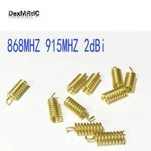 5 шт. 868 м/915 МГц Внутренняя антенна 2dbi медная пружинная антенна 16,5 мм встроенные антенны