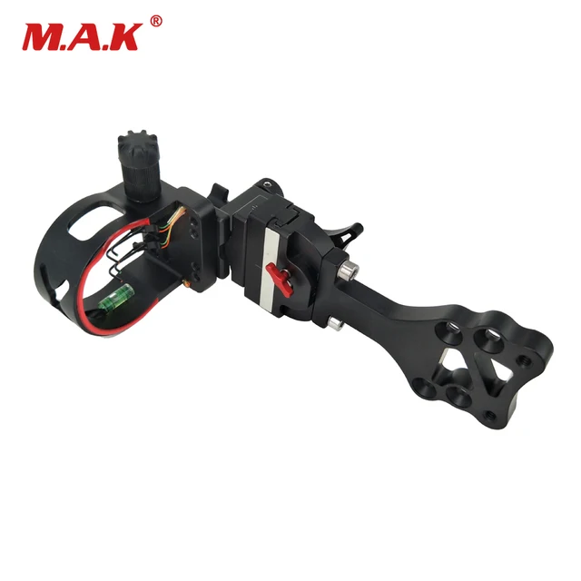  US $65.53 High Pins Sight Fine tuning with Spirit Level Adjust Compound Archery Hunting