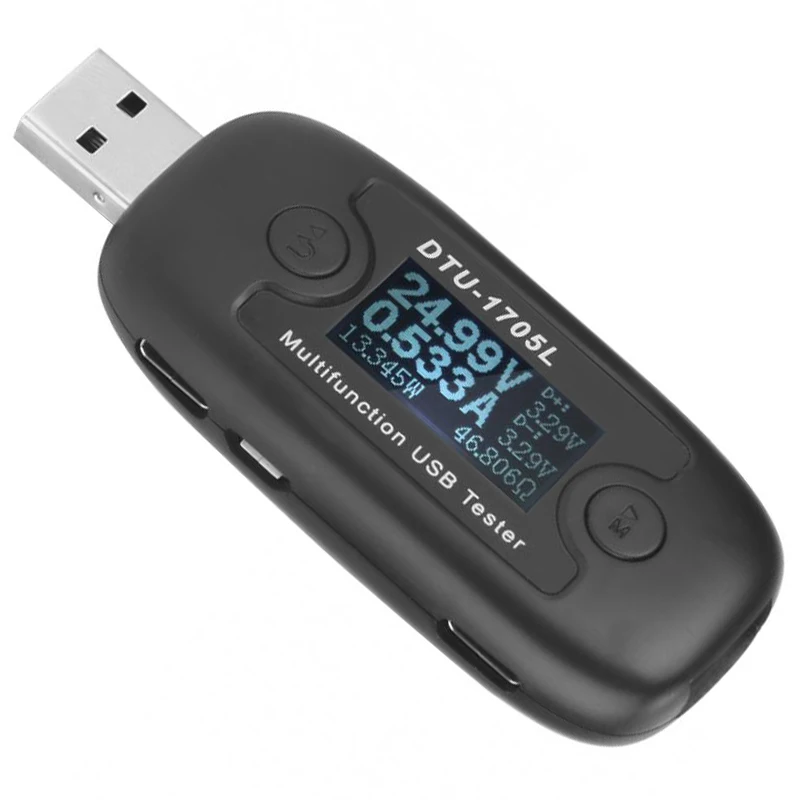 Dtu1705L Многофункциональный Usb тестер напряжения измеритель тока инструмент для мониторинга