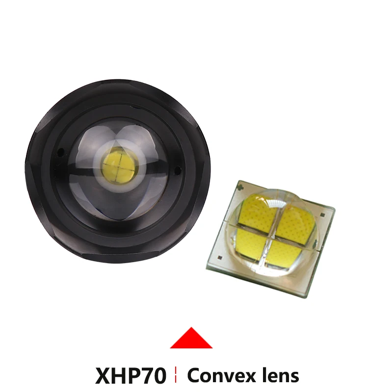 Litwod Z25 1282 CREE оригинальный XLamp XHP70 и XHP50 Мощный тактический светодиодный фонарь 18650 и 26650 фонарь на батарее