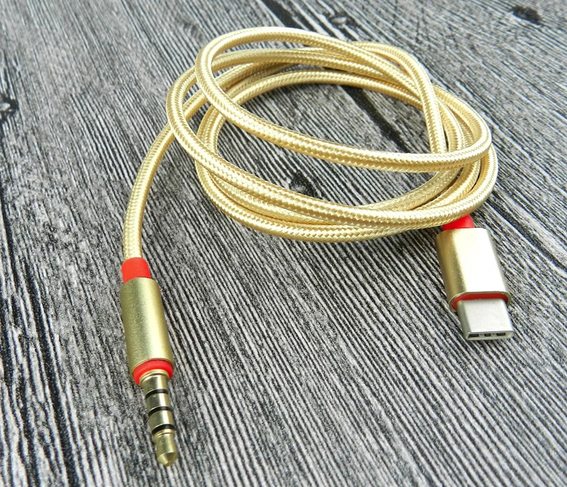 

Typec to 3.5mm car audio line music as mobile audio 3.5 type c aux audio cable