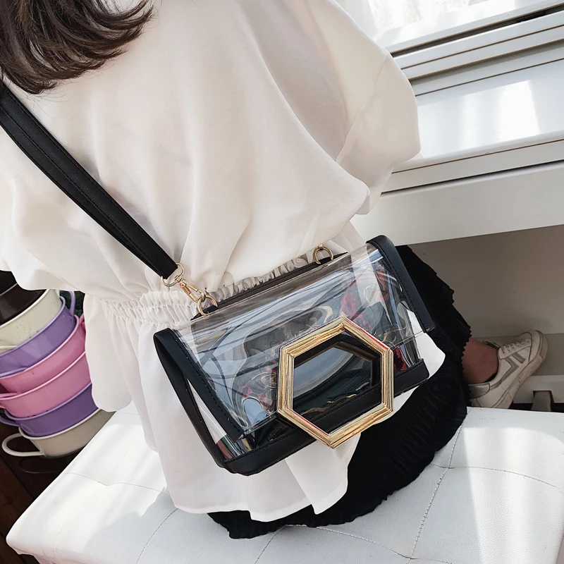 Women Bag 2019 Summer New Women's Shoulder Bag Handbags White Beach Lady's Transparent Bag Bolsos Mujer Bolsas HandBag OC656
Women Bag 2019 Summer New Women's Shoulder Bag Handbags White Beach Lady's Transparent Bag Bolsos Mujer Bolsas HandBag OC656